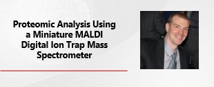 Proteomic Analysis Using A Miniature MALDI Digital Ion Trap Mass Spectrometer