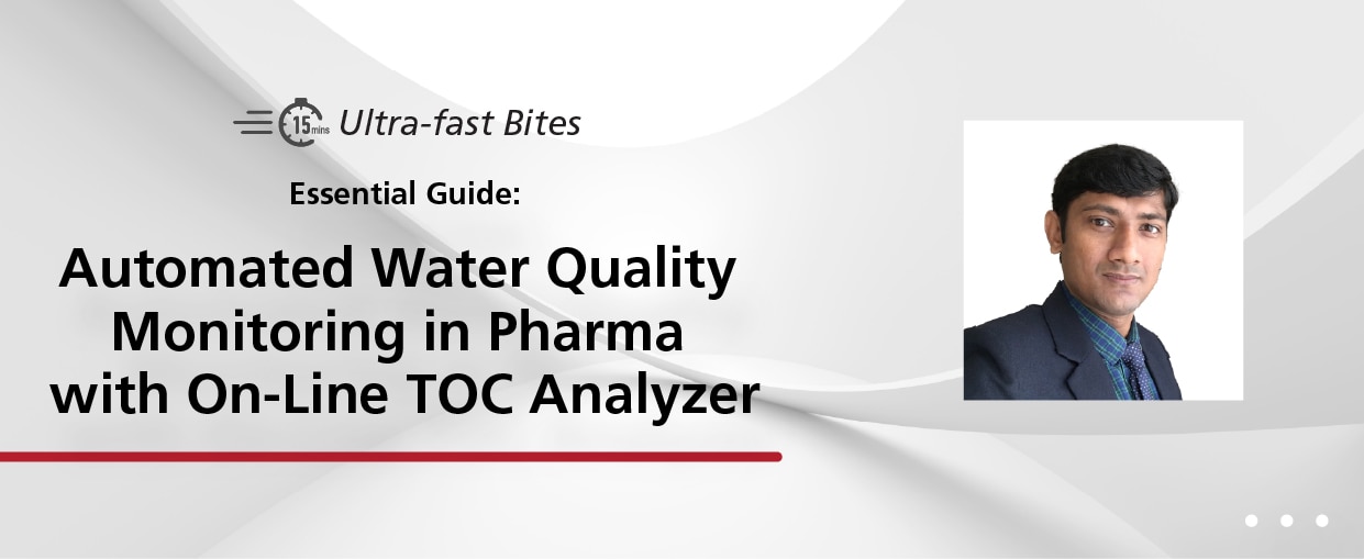 Essential Guide: Automated Water Quality Monitoring in Pharma with On-Line TOC Analyzer