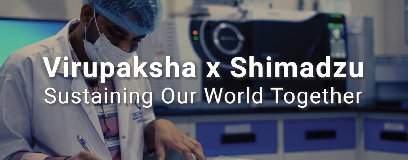 Virupaksha x Shimadzu Sustaining Our World Together