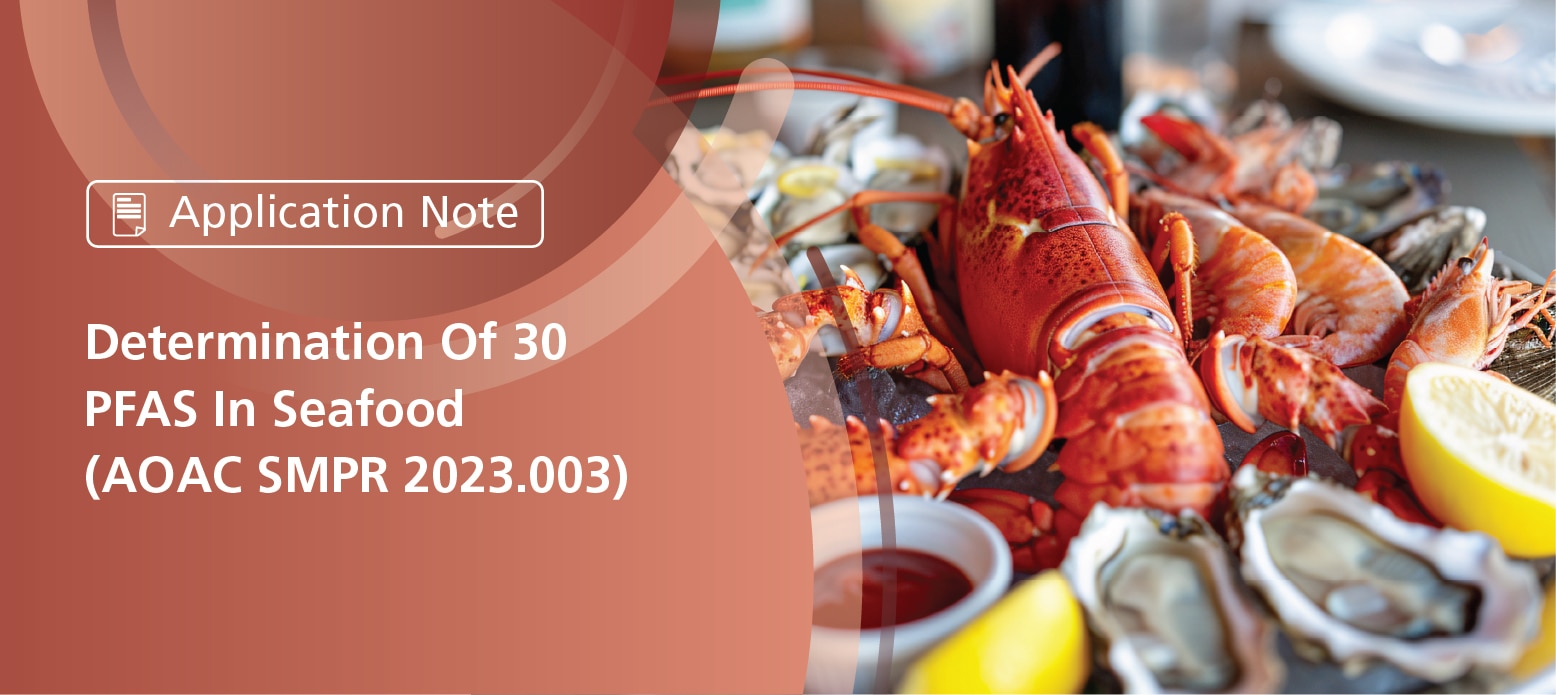 Determination Of 30 PFAS In Seafood