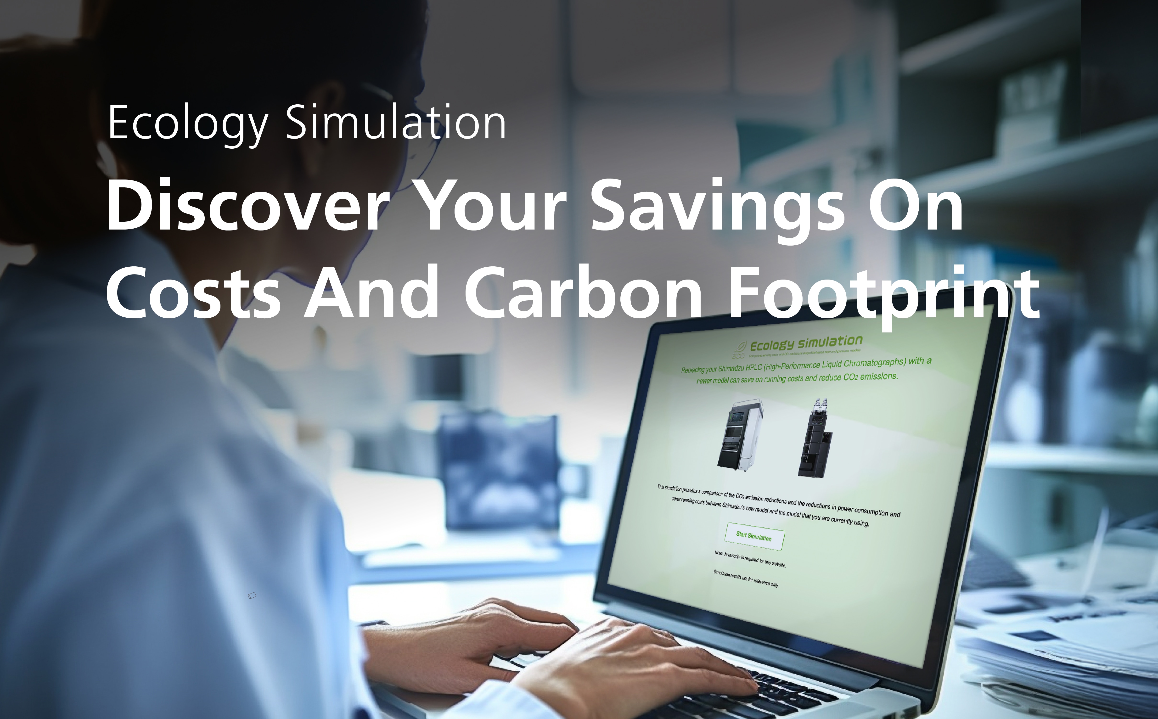 Ecology Simulation: Discover Your Savings On Costs And Carbon Footprint