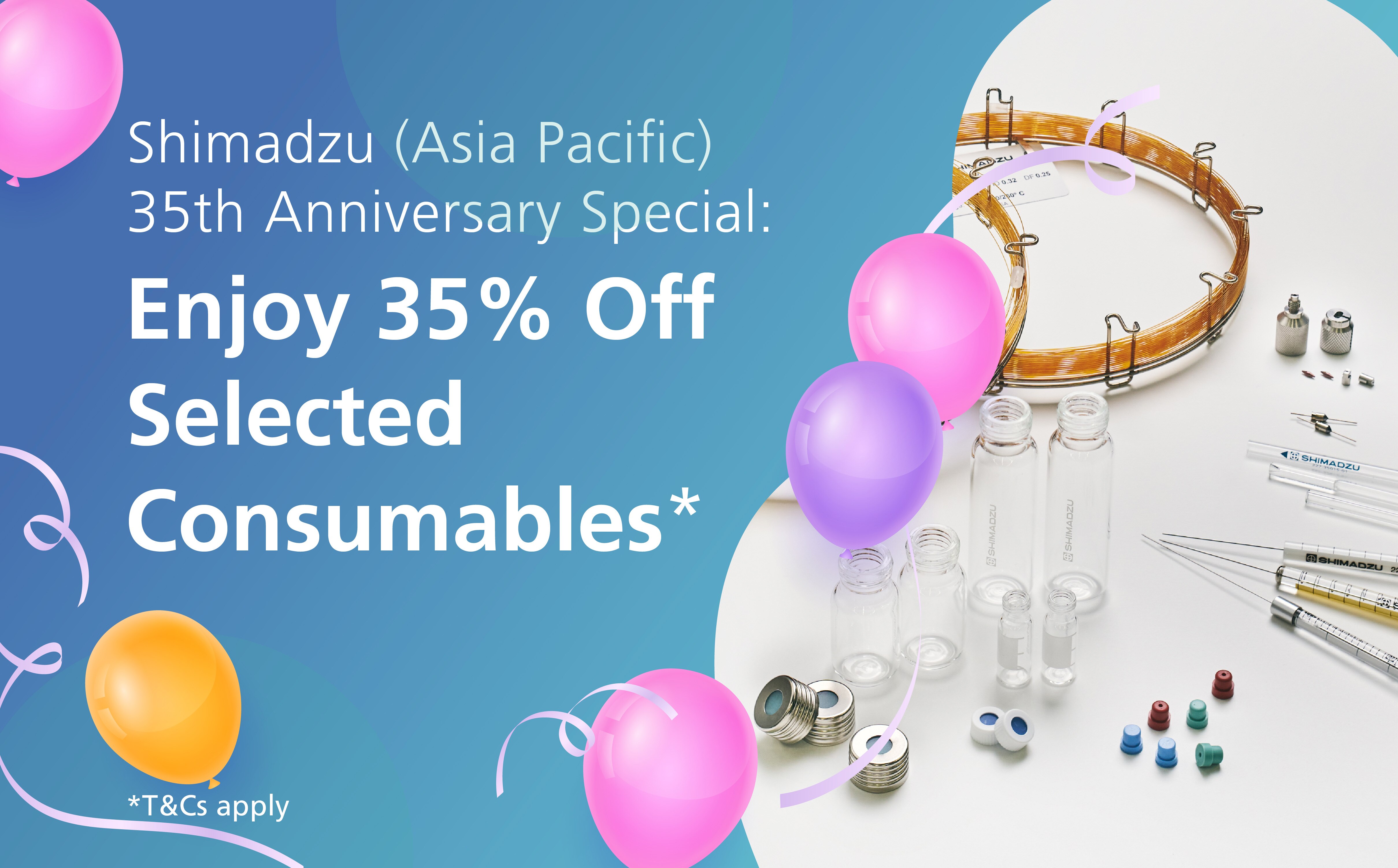 Enjoy 35% Off Selected Consumables*