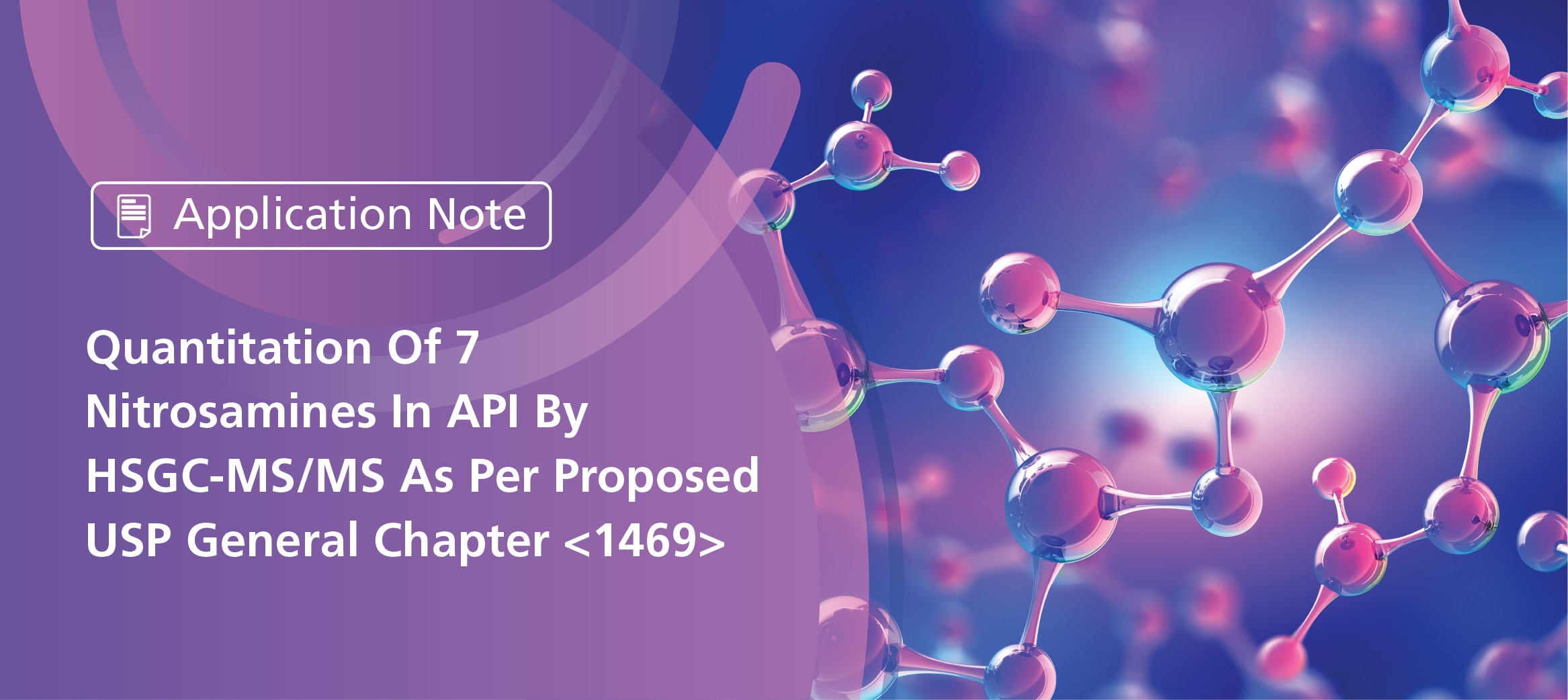 Quantitation Of 7 Nitrosamines In API By HSGC-MS/MS As Per Proposed USP General Chapter <1469>