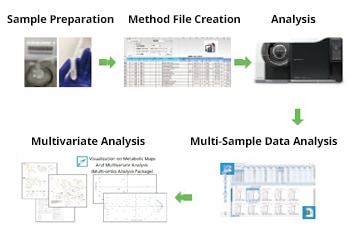 Total Support for Food Metabolomics Analysis